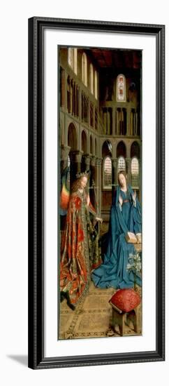 The Annunciation, 1434-1436-Jan van Eyck-Framed Giclee Print