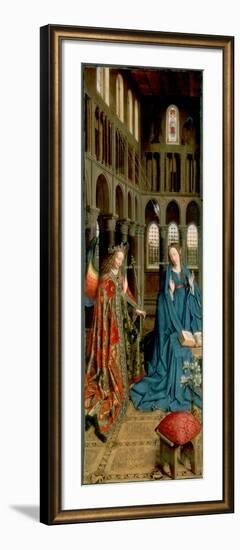 The Annunciation, 1434-1436-Jan van Eyck-Framed Giclee Print