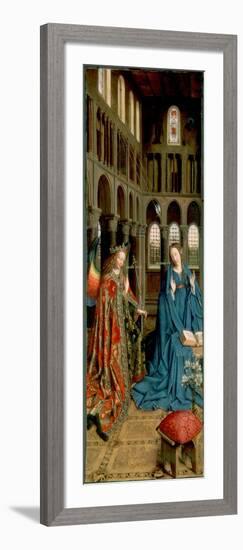 The Annunciation, 1434-1436-Jan van Eyck-Framed Giclee Print