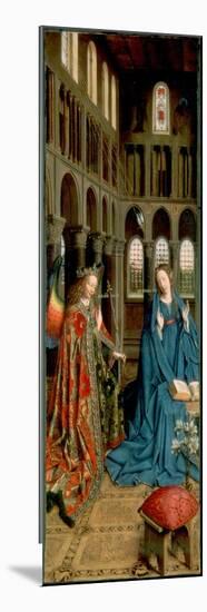 The Annunciation, 1434-1436-Jan van Eyck-Mounted Giclee Print