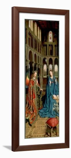 The Annunciation, 1434-1436-Jan van Eyck-Framed Giclee Print