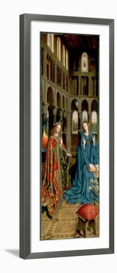 The Annunciation, 1434-1436-Jan van Eyck-Framed Giclee Print