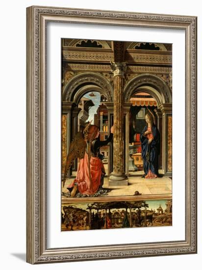 The Annunciation, 1470-1472-Francesco del Cossa-Framed Giclee Print