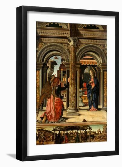 The Annunciation, 1470-1472-Francesco del Cossa-Framed Giclee Print