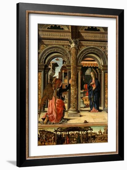 The Annunciation, 1470-1472-Francesco del Cossa-Framed Giclee Print