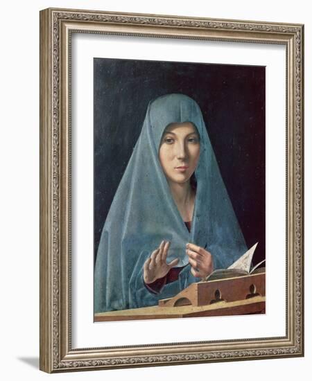 The Annunciation, 1474-75-Antonello da Messina-Framed Giclee Print