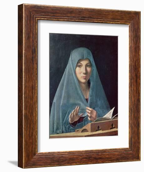 The Annunciation, 1474-75-Antonello da Messina-Framed Giclee Print