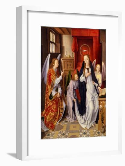 The Annunciation, 1480-89-Hans Memling-Framed Giclee Print