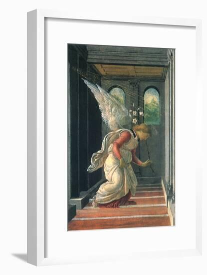 The Annunciation, 1480-Sandro Botticelli-Framed Giclee Print