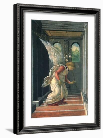 The Annunciation, 1480-Sandro Botticelli-Framed Giclee Print