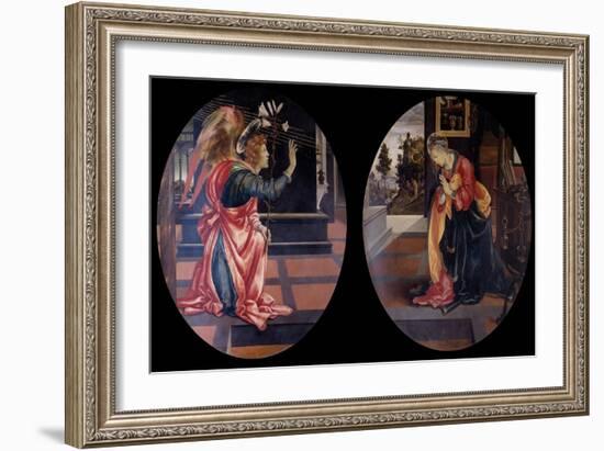 The Annunciation, 1483-1484-Filippino Lippi-Framed Giclee Print