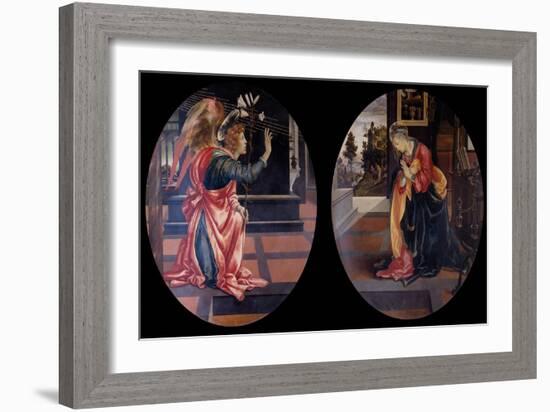 The Annunciation, 1483-1484-Filippino Lippi-Framed Giclee Print