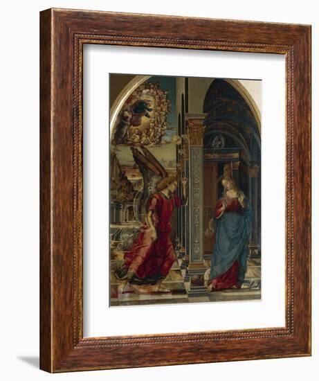 The Annunciation, 1491-Luca Signorelli-Framed Giclee Print