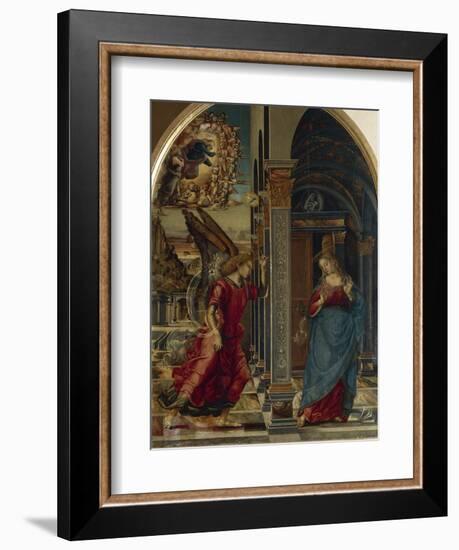 The Annunciation, 1491-Luca Signorelli-Framed Giclee Print