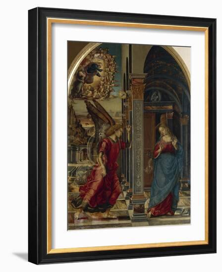 The Annunciation, 1491-Luca Signorelli-Framed Giclee Print