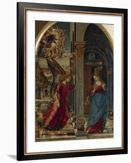 The Annunciation, 1491-Luca Signorelli-Framed Giclee Print