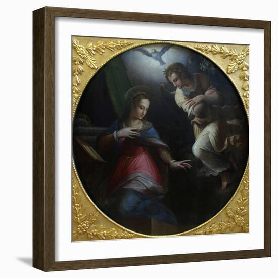 The Annunciation, 1570-1571-Giorgio Vasari-Framed Giclee Print