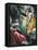 The Annunciation, 1595-1600-El Greco-Framed Premier Image Canvas