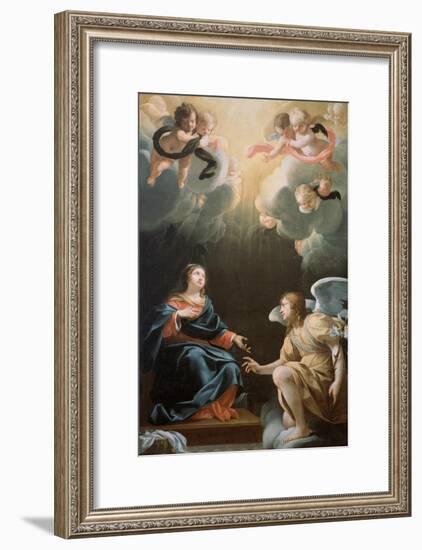 The Annunciation, 1632-Simon Vouet-Framed Giclee Print