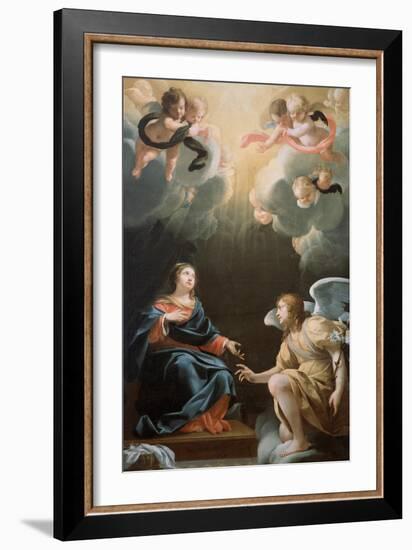 The Annunciation, 1632-Simon Vouet-Framed Giclee Print