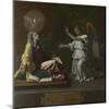 The Annunciation, 1657-Nicolas Poussin-Mounted Giclee Print