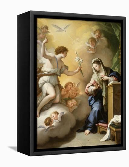 The Annunciation, 1712-Paolo Di Matteis-Framed Premier Image Canvas