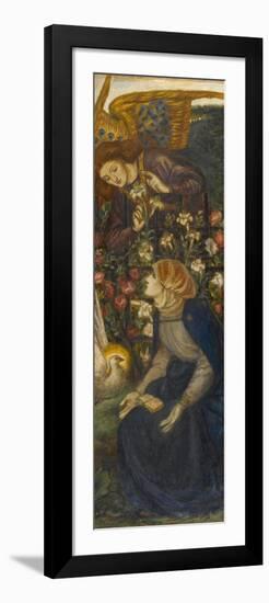 The Annunciation, 1861-Dante Gabriel Rossetti-Framed Giclee Print