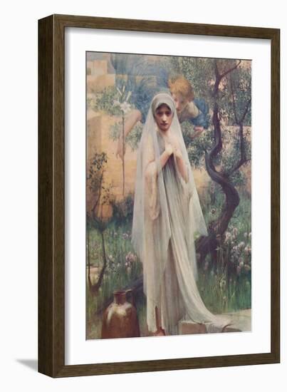 'The Annunciation', 1892, (c1900)-Arthur Hacker-Framed Giclee Print