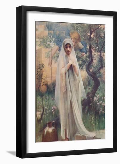 'The Annunciation', 1892, (c1900)-Arthur Hacker-Framed Giclee Print