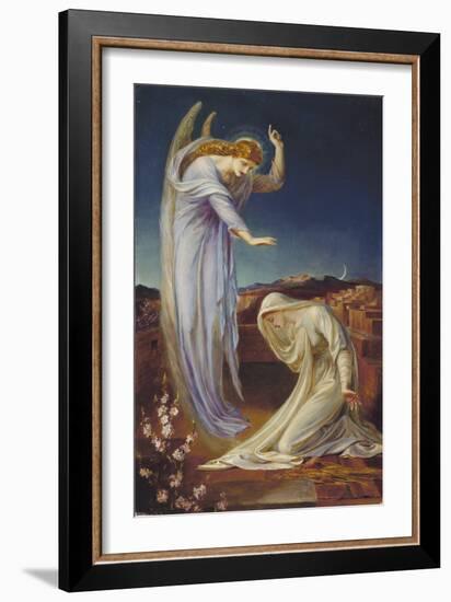 The Annunciation, 1894 (Oil on Canvas)-Frederic James Shields-Framed Giclee Print