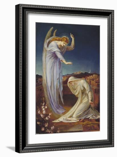 The Annunciation, 1894 (Oil on Canvas)-Frederic James Shields-Framed Giclee Print