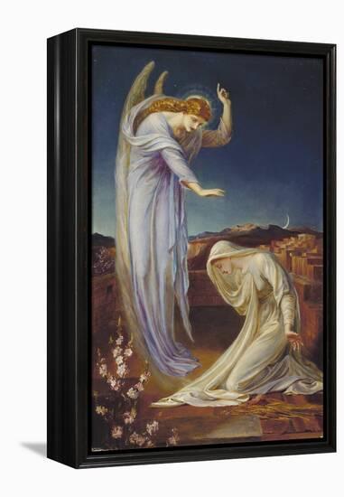 The Annunciation, 1894 (Oil on Canvas)-Frederic James Shields-Framed Premier Image Canvas