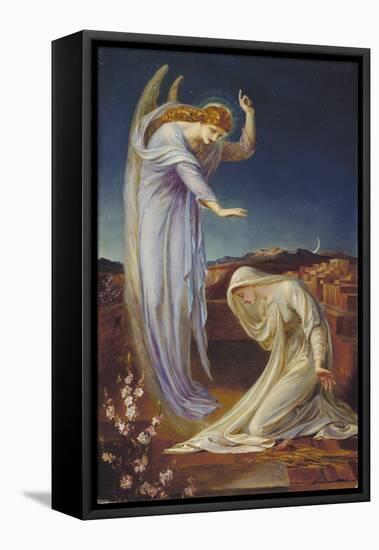 The Annunciation, 1894 (Oil on Canvas)-Frederic James Shields-Framed Premier Image Canvas