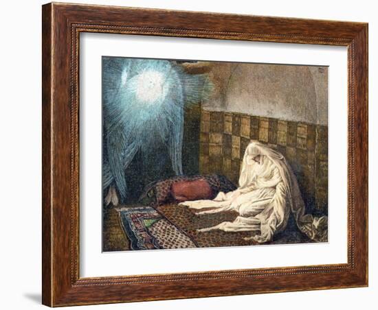 The Annunciation, 1897-James Jacques Joseph Tissot-Framed Giclee Print