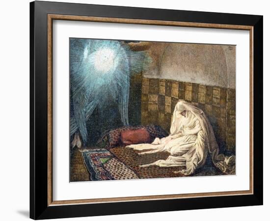The Annunciation, 1897-James Jacques Joseph Tissot-Framed Giclee Print