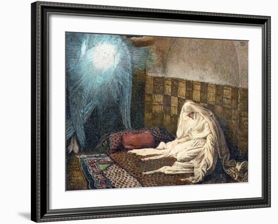 The Annunciation, 1897-James Jacques Joseph Tissot-Framed Giclee Print