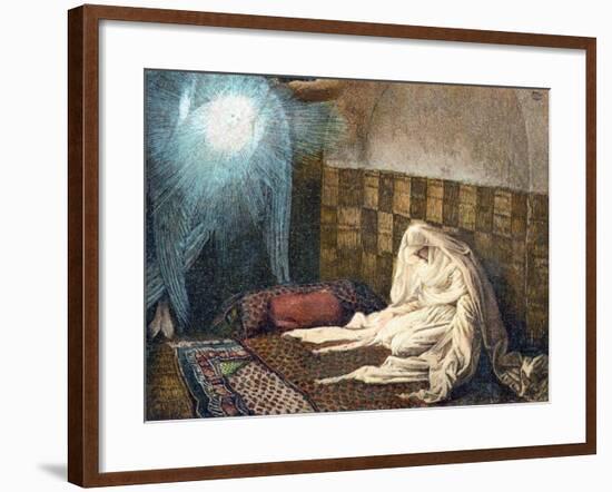 The Annunciation, 1897-James Jacques Joseph Tissot-Framed Giclee Print