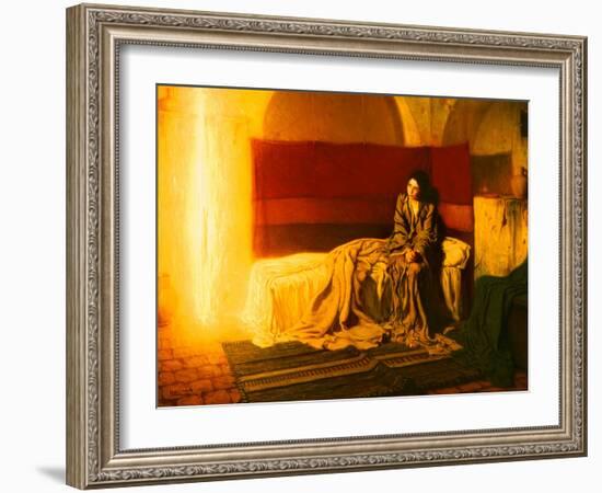 The Annunciation, 1898-Henry Ossawa Tanner-Framed Premium Giclee Print