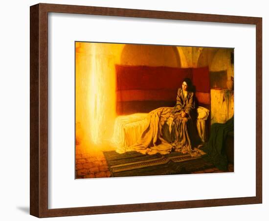 The Annunciation, 1898-Henry Ossawa Tanner-Framed Giclee Print