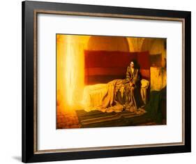 The Annunciation, 1898-Henry Ossawa Tanner-Framed Giclee Print