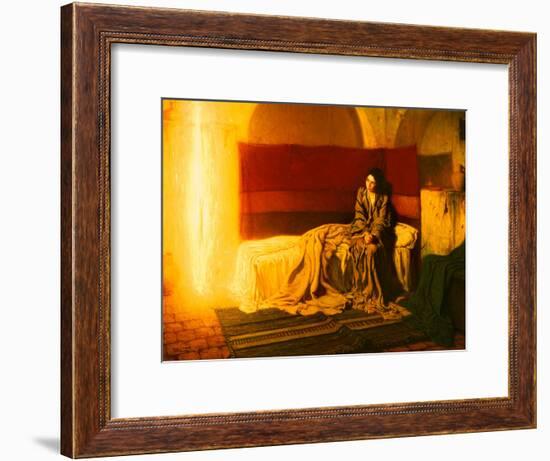 The Annunciation, 1898-Henry Ossawa Tanner-Framed Giclee Print