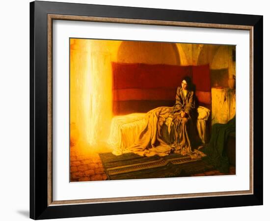 The Annunciation, 1898-Henry Ossawa Tanner-Framed Giclee Print