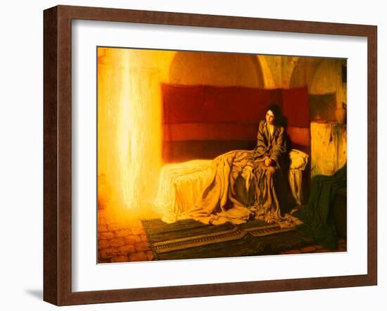 The Annunciation, 1898-Henry Ossawa Tanner-Framed Giclee Print