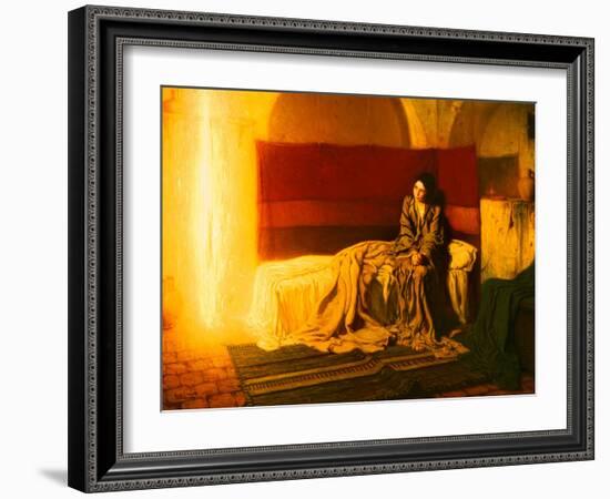 The Annunciation, 1898-Henry Ossawa Tanner-Framed Giclee Print