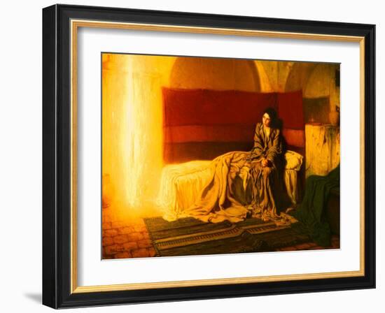 The Annunciation, 1898-Henry Ossawa Tanner-Framed Giclee Print