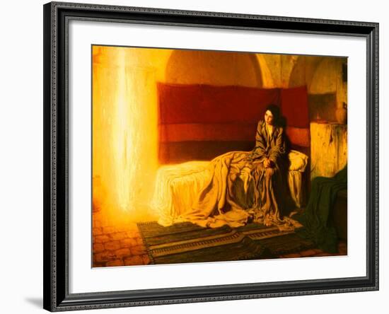 The Annunciation, 1898-Henry Ossawa Tanner-Framed Giclee Print