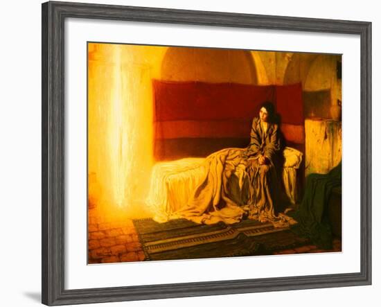 The Annunciation, 1898-Henry Ossawa Tanner-Framed Giclee Print