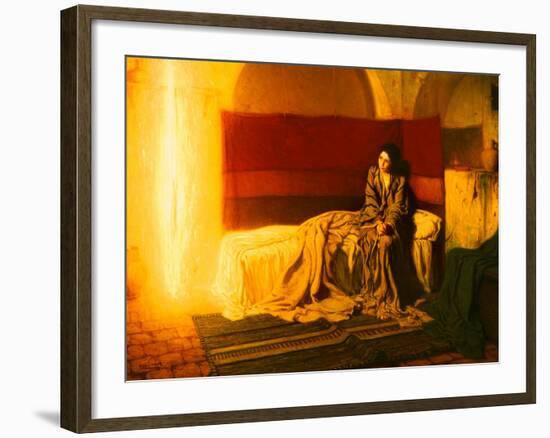 The Annunciation, 1898-Henry Ossawa Tanner-Framed Giclee Print