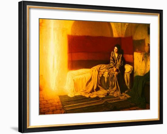 The Annunciation, 1898-Henry Ossawa Tanner-Framed Giclee Print