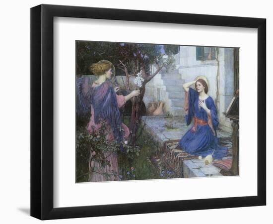 The Annunciation, 1914-John William Waterhouse-Framed Giclee Print